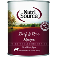 NutriSource 12.3 Oz. Turkey & Rice Recipe Wet Dog Food
