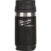 Milwaukee PACKOUT 12 Oz. Black Insulated Bottle with Sip Lid