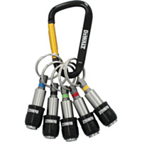 DEWALT Screwdriver Bit Holder Set with Carabiner (5-Piece)