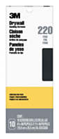 3M Drywall Sanding Screens, 220 Grit, 11.25 in x 4.19 in (10 Pack)