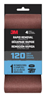3M Rapid Removal 4 In. x 24 In. 120-Grit Power Sanding Belt