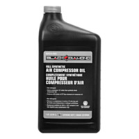 Black Diamond Full Synthetic Air Compressor Oil, 1 qt.