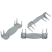 Hillman Group Blued Cut Tacks #4 X 7/16 - 2 Ounce Package | Busy Beaver