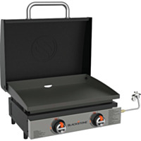 Blackstone 2-Burner Propane Gas Griddle Flat Top Grill, Black