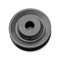 TERRE V-Groove Drive Pulley, 3'' Outside Diameter, 5/8'' Bore, Fits 4L/A & 5L/B Belts, Cast Iron