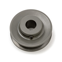 TERRE V-Groove Drive Pulley, 3'' Outside Diameter, 3/4'' Bore, Fits 4L/A & 5L/B Belts, Cast Iron