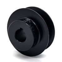 TERRE V-Groove Drive Pulley, 2.5'' Outside Diameter, 5/8'' Bore
