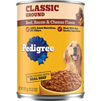 Pedigree 13.2 Oz. Chunky Beef, Bacon & Cheese Wet Dog Food