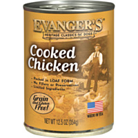 Evanger's Heritage Classic Cooked Chicken Canned Dog Food, 12.5 oz