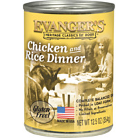Evanger's Heritage Classic Chicken & Rice Dinner Canned Dog Food, 12.5 oz