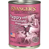 Evanger's Heritage Classic Puppy & Underweight Formula Canned Dog Food, 12.5 oz