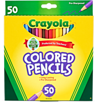 Crayola® Colored Pencils, 50 count