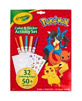 Color & Sticker Activity Set, Pokemon