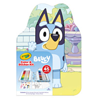 Crayola® Color & Sticker Kit, Bluey