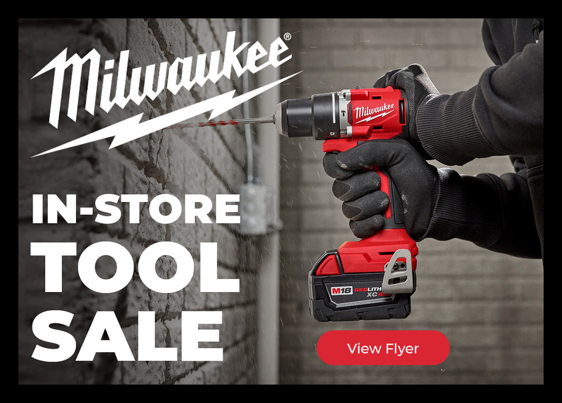 Milwaukee In-Store Tool Sale